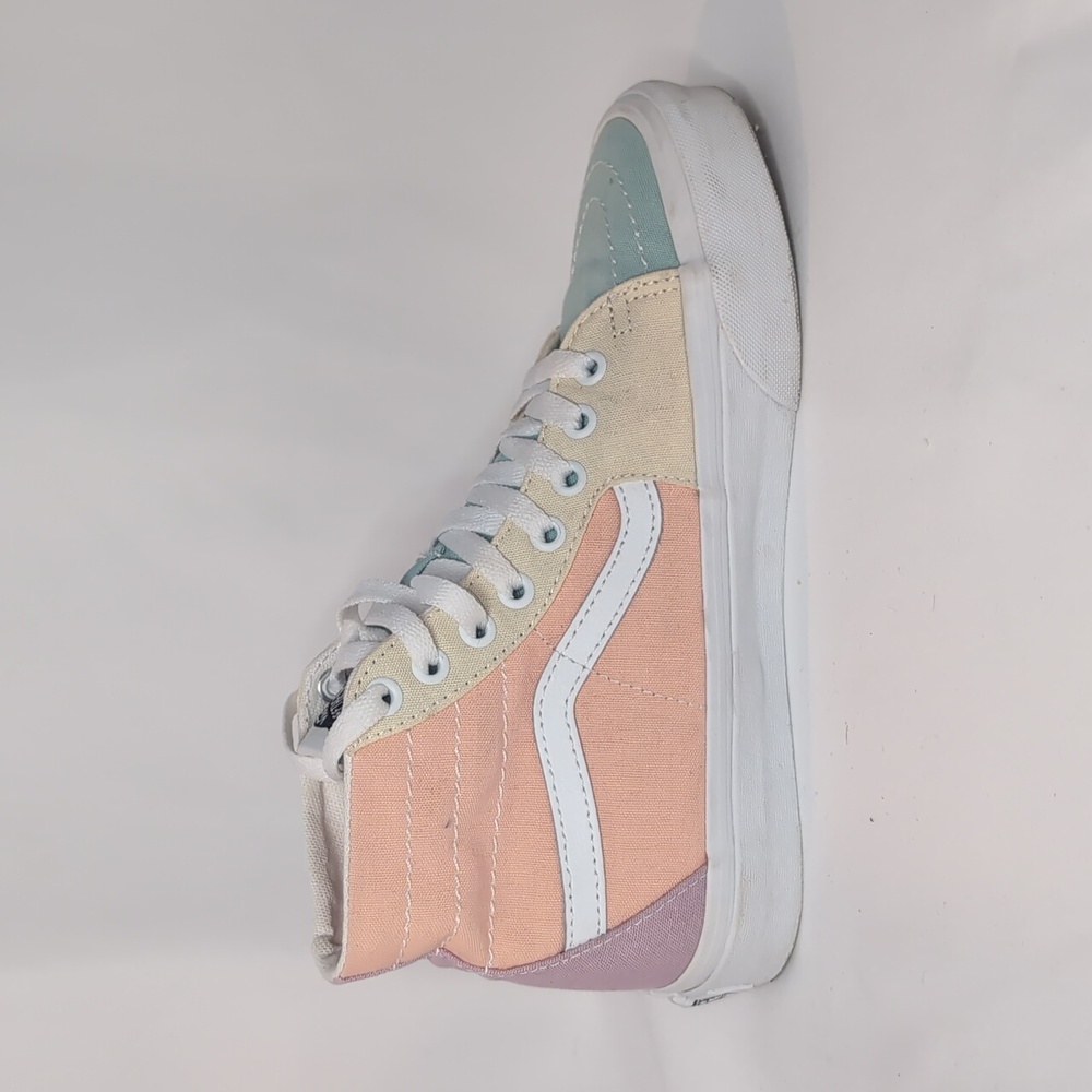 Vans Sk8 Hi Tampered Pastel Block Sneakers - Picture 3 of 12